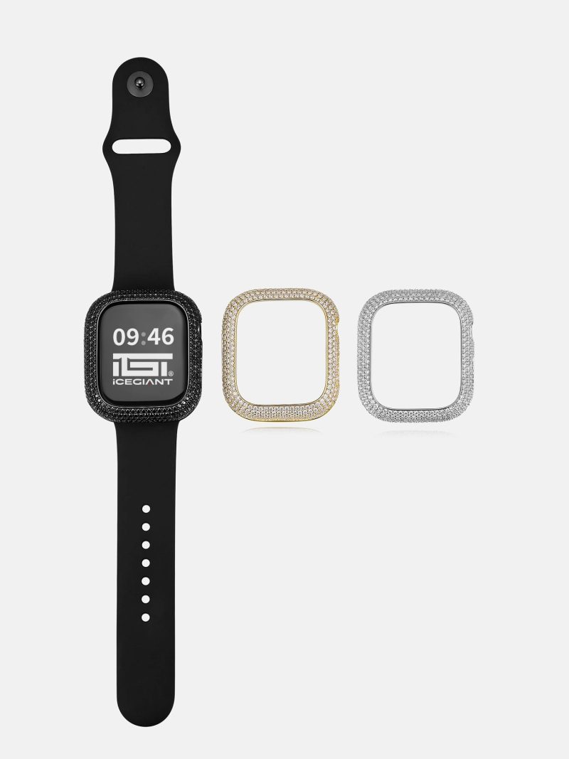 46mmMoissaniteBezelCaseCoverForAppleWatchSeries10 6