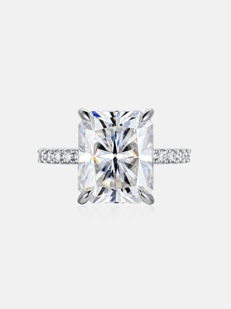 5CTSolitaireRadiantCutMoissaniteEngagementRing 5