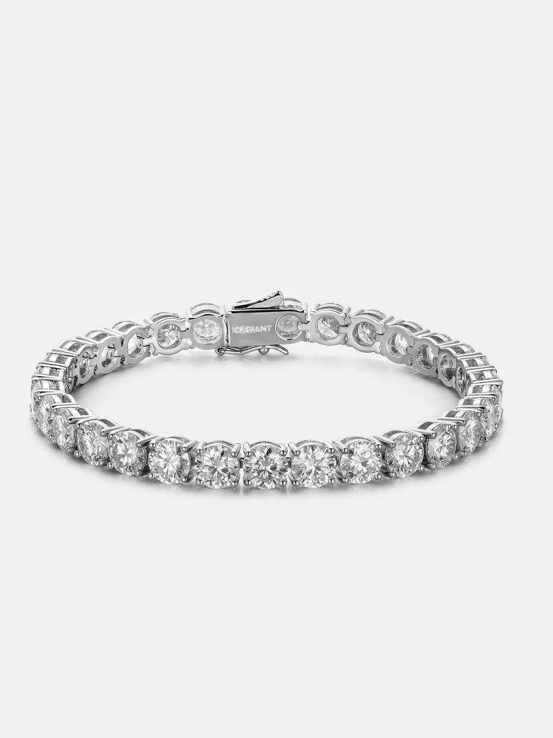 6.5MMS925MoissaniteTennisBracelet 3