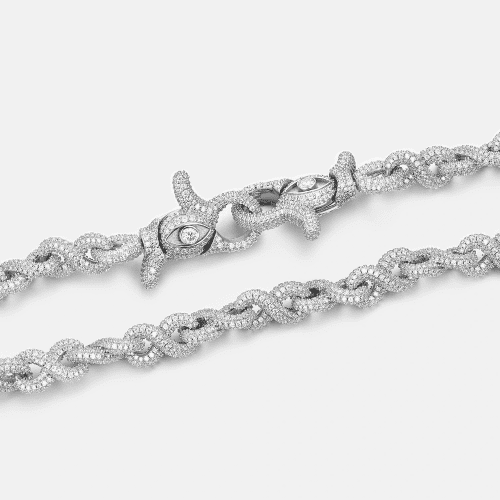 8MMMoissaniteInfinityTrouserChain 3