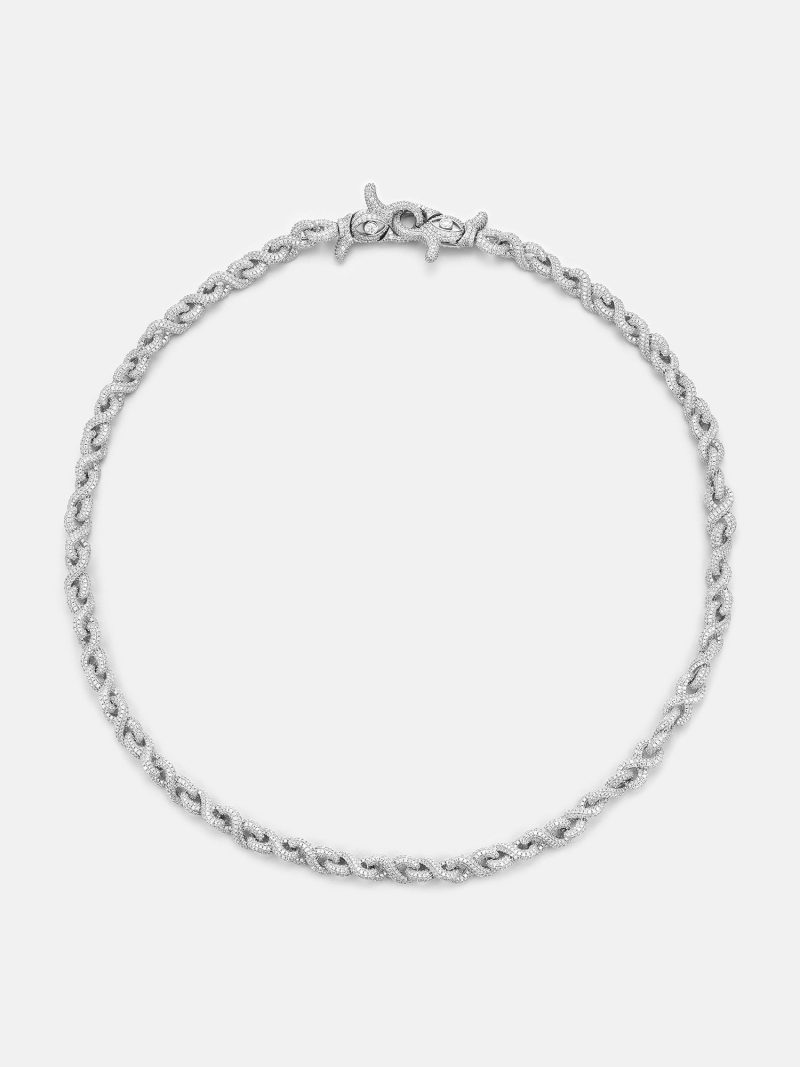 8MMMoissaniteInfinityTrouserChain 4