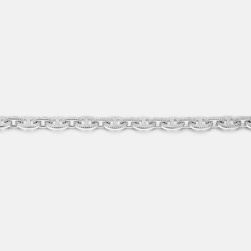 8MMS925MoissaniteG LinkBracelet 1