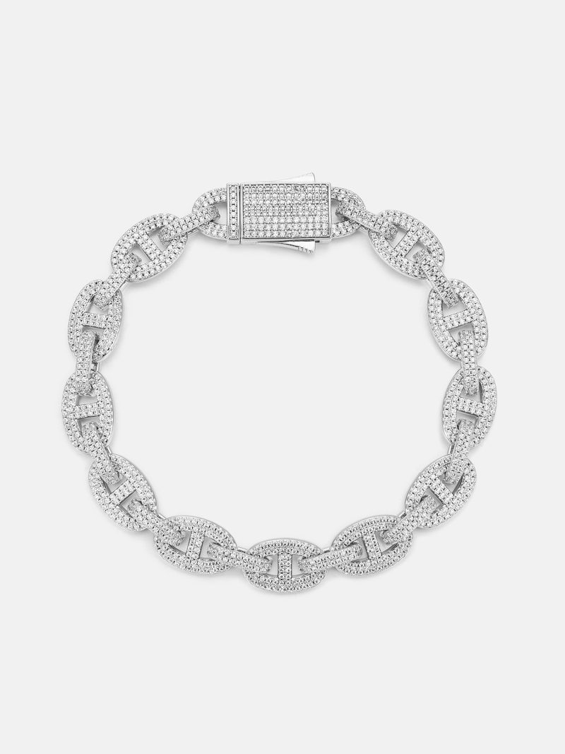 8MMS925MoissaniteG LinkBracelet 3