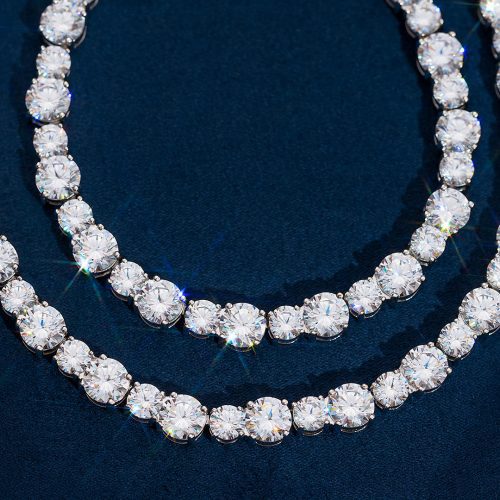 MIXEDSIZE6.5MMMOISSANITETENNISCHAINORBRACELET 3 5429a241 7bfa 4405 93e4 f60bdfcd99cb