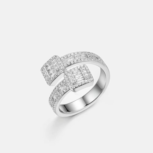 MoissaniteBaguetteDesignerRing 3