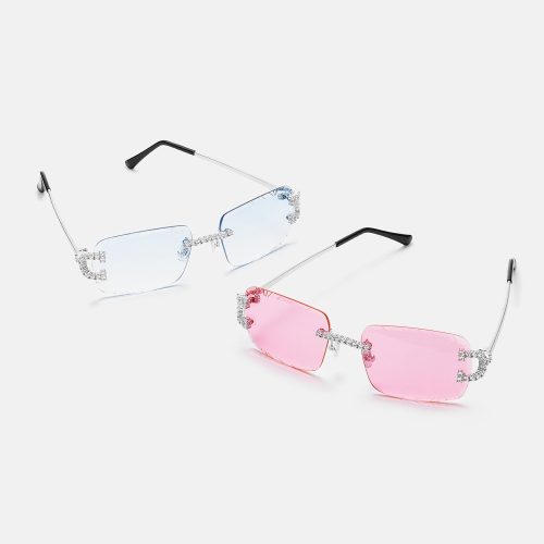 MoissaniteClassicCSunglassesInWhiteGold 11