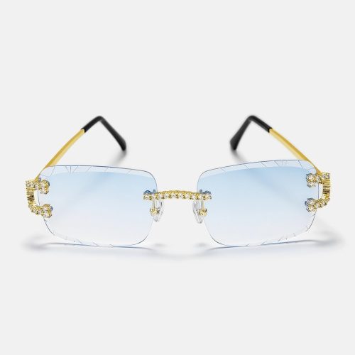 MoissaniteClassicCSunglassesInWhiteGold 4 2