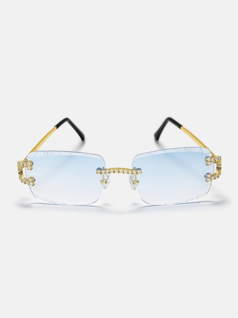 MoissaniteClassicCSunglassesInWhiteGold 4 2