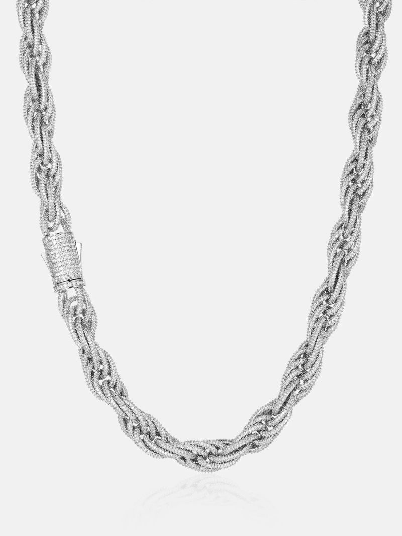 S925Moissanite12mmRopeChain 3