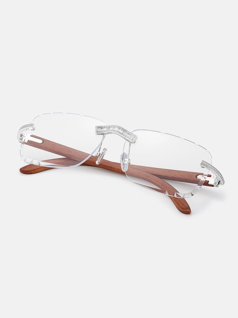 S925MoissaniteBaguetteDiamondCutSunglasses 17