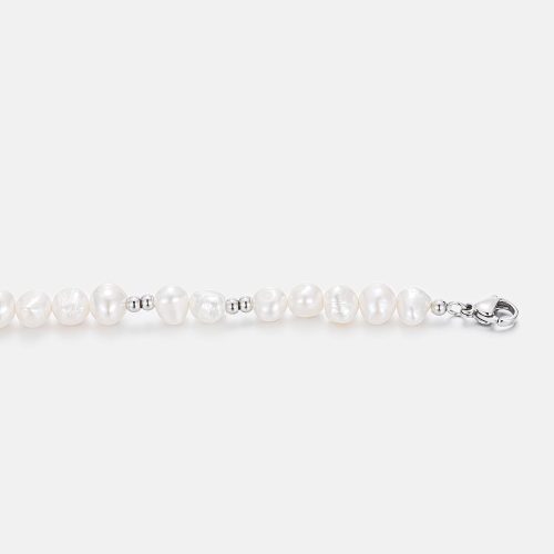 S925PearlMoissaniteBeadedBracelet 2