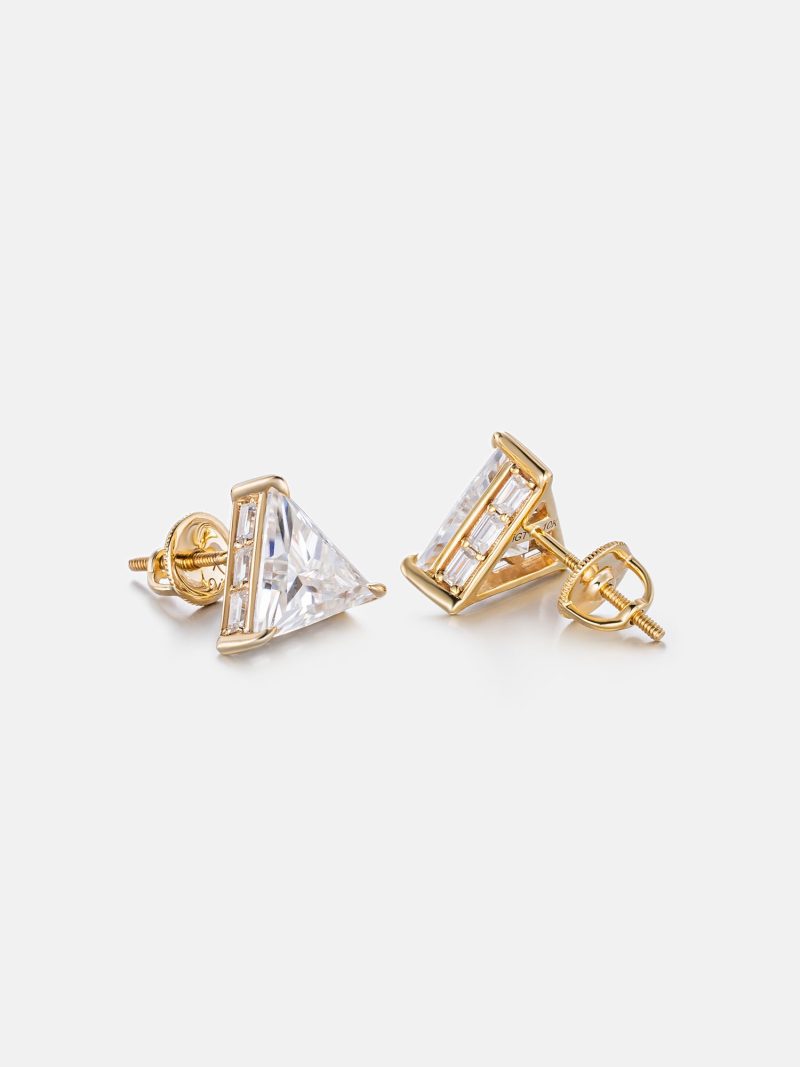 S925TriangleCutMoissaniteEarrings 4