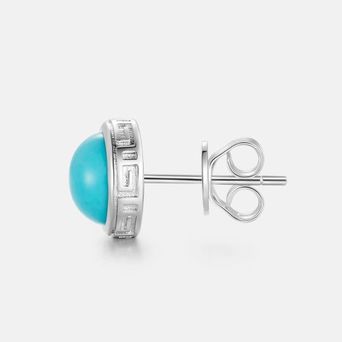 S925TurquoiseStudEarrings 3