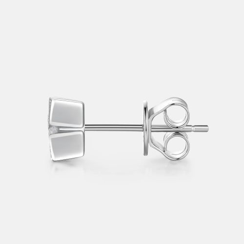 SolitaireOctagonMoissaniteSquareClusterStudEarrings 3